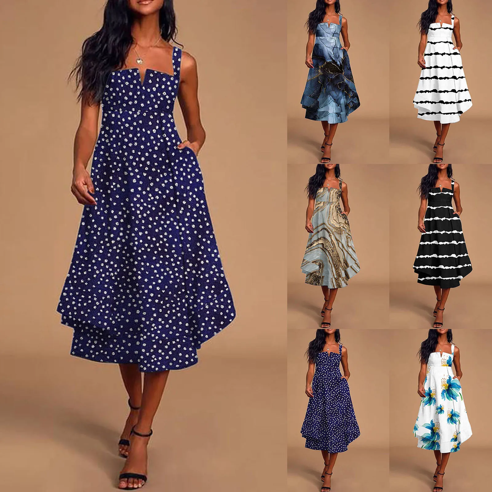 Женское вечернее платье-миди без рукавов, длинное платье с принтом зыбучих песков и V-образным вырезом, лето 2022
Женское вечернее платье-миди без рукавов, длинное платье с принтом зыбучих песков и V-образным вырезом, лето 2022