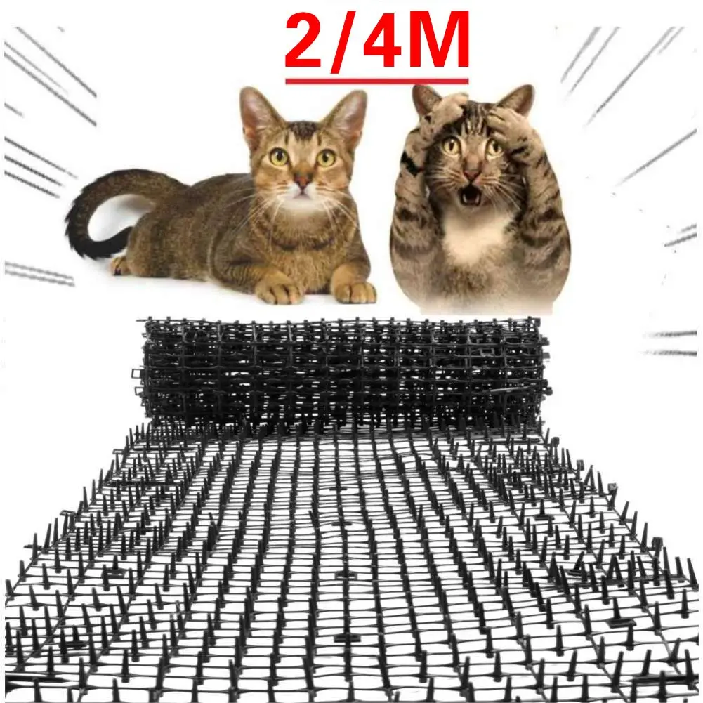 2/4M Garden Prickle Strip Cat Scat Repellent Mats Anti Cats Net Spike Deterrent Keep Cat Dog Away Digging Climbing Pets Supplie
2/4M Garden Prickle Strip Cat Scat Repellent Mats Anti Cats Net Spike Deterrent Keep Cat Dog Away Digging Climbing Pets Supplie