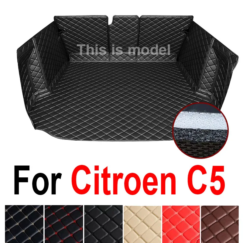 Кожаный коврик для багажника автомобиля Citroen C5 Aircross 2018-2020, аксессуары для подкладки
Кожаный коврик для багажника автомобиля Citroen C5 Aircross 2018-2020, аксессуары для подкладки