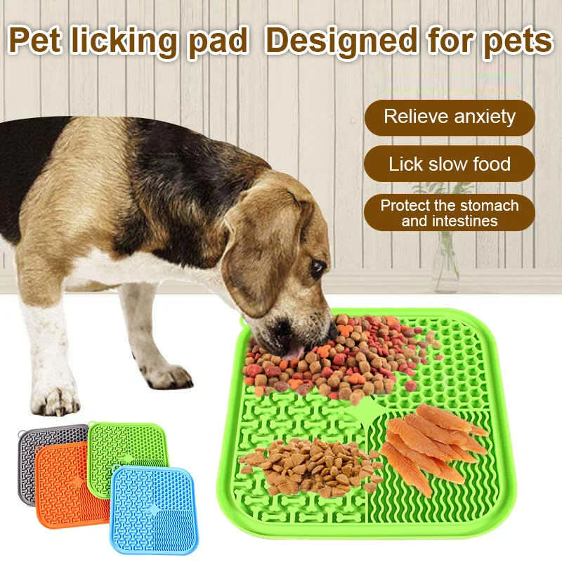 Cat Dog Slow Food Mat Pet Lick Silicone Mat Dog Feeder Supplies Suction Cup Slow Food Mat Dog Bathing Distraction
Cat Dog Slow Food Mat Pet Lick Silicone Mat Dog Feeder Supplies Suction Cup Slow Food Mat Dog Bathing Distraction