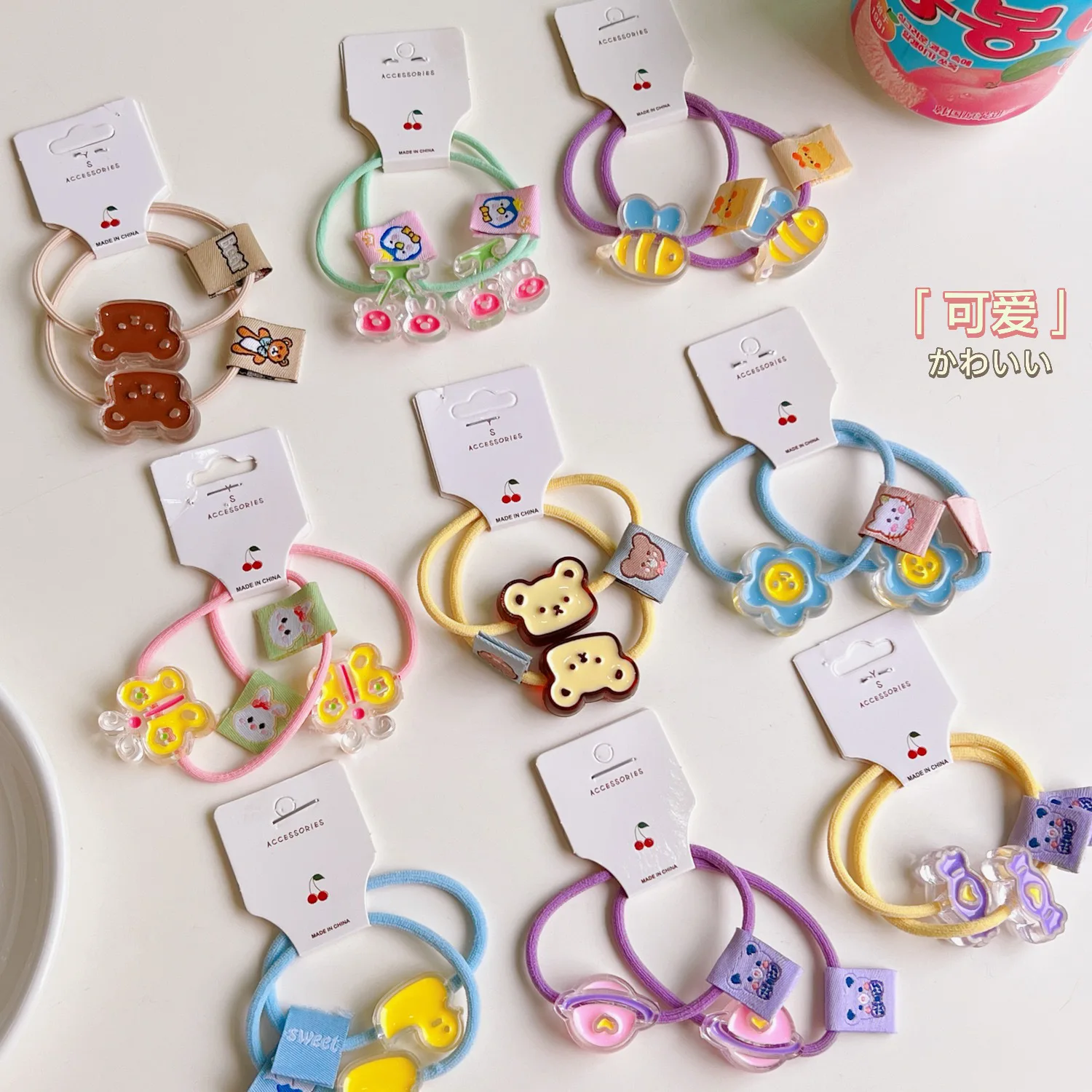 Cute Candy Color Hair Circle Head Rope Rubber Band Sweet Student Hair Rope Headdress Stationery Binding Kawaii Rubber Band
Cute Candy Color Hair Circle Head Rope Rubber Band Sweet Student Hair Rope Headdress Stationery Binding Kawaii Rubber Band