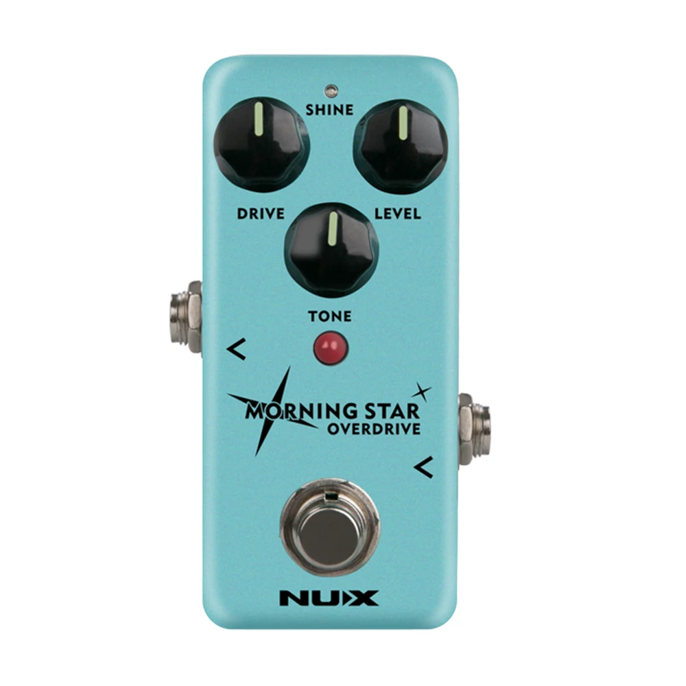 Гитарная мини-педаль NUX Morning Star Blue Overdrive, теплый аналоговый эффект Overdrive, с дополнительным тройным касанием
Гитарная мини-педаль NUX Morning Star Blue Overdrive, теплый аналоговый эффект Overdrive, с дополнительным тройным касанием