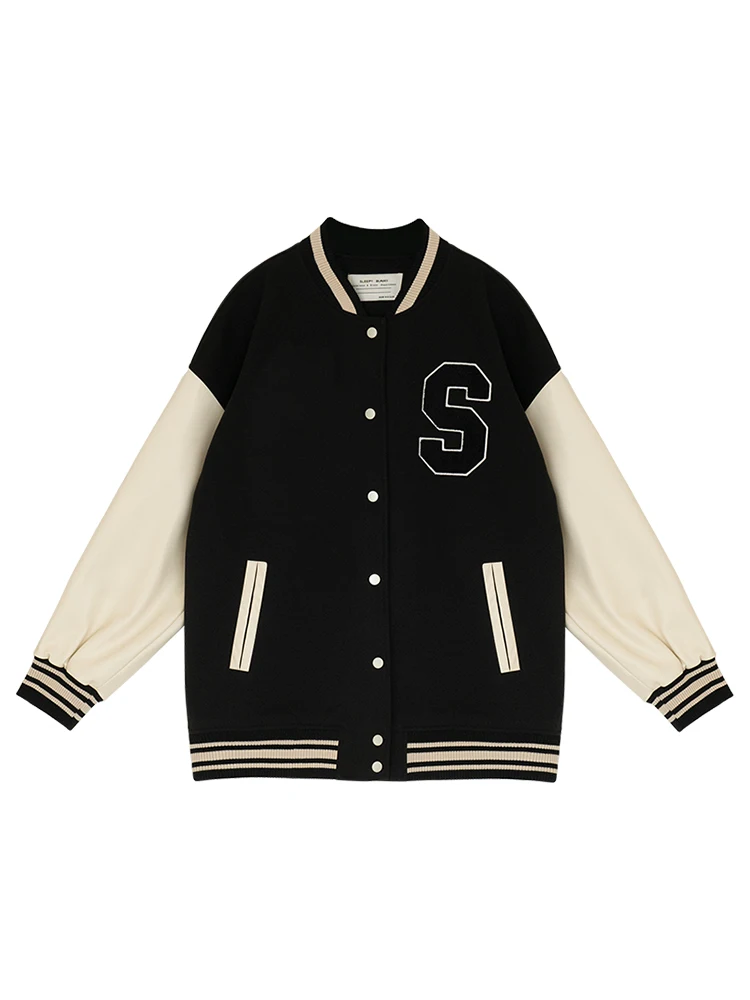 Y2k Black Print Fashion Baseball Bomber Coat 2022 Autumn Winter Oversized Patchwork Jacket Women Casual White
Y2k Black Print Fashion Baseball Bomber Coat 2022 Autumn Winter Oversized Patchwork Jacket Women Casual White