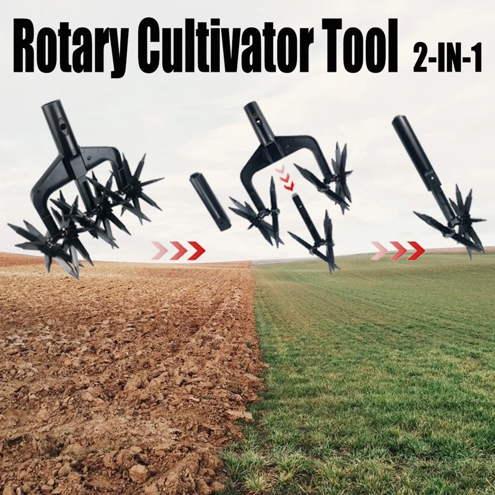 Rotary Cultivator Ripper Tool Soil Ripper for Deep Cultivation Aeration Manual Garden Scarifier Gardening Tools
Rotary Cultivator Ripper Tool Soil Ripper for Deep Cultivation Aeration Manual Garden Scarifier Gardening Tools