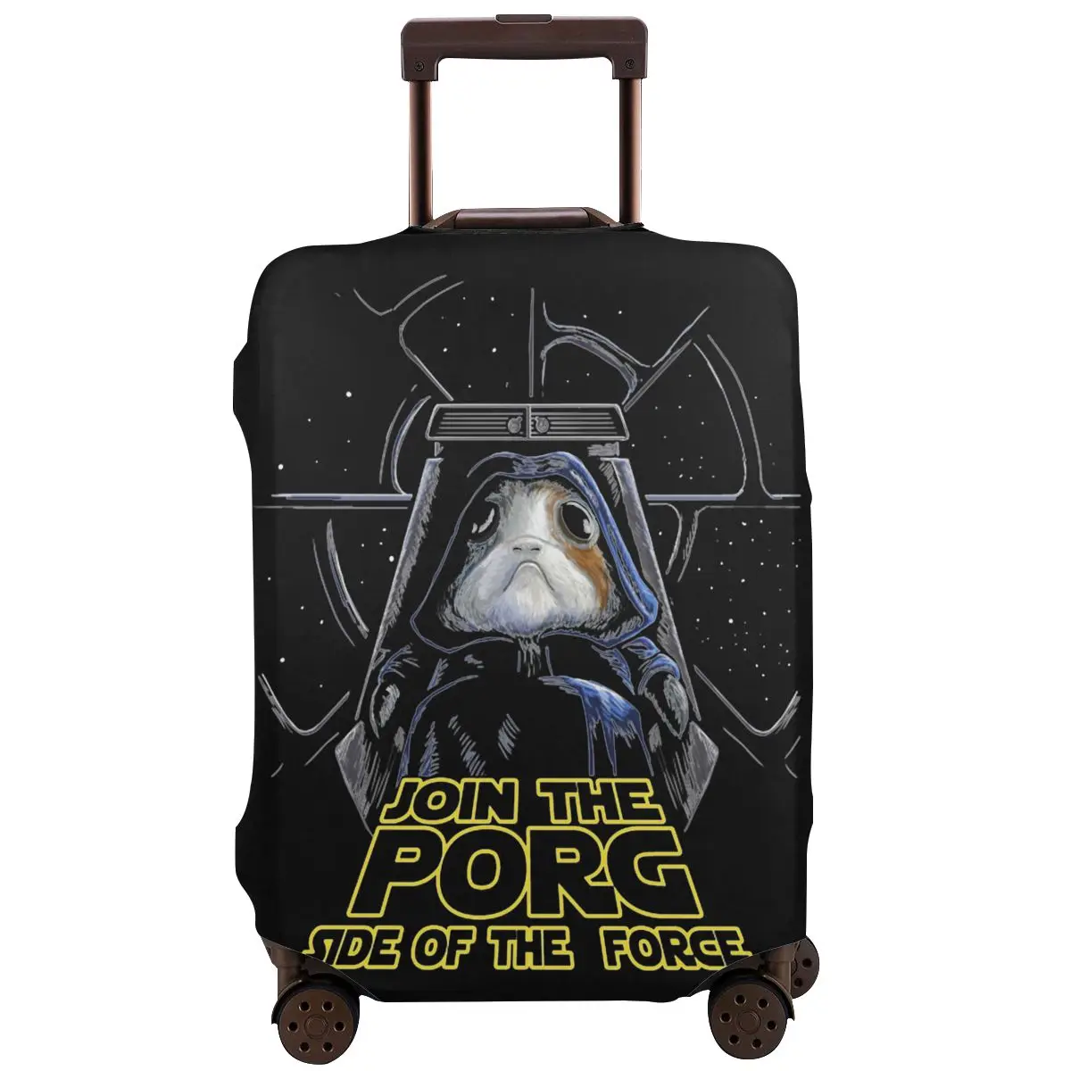 Join The Porg Side Washable Suitcase Luggage Cover Elastic Travel Luggage Protective Case Dust Case Protector Baggage
Join The Porg Side Washable Suitcase Luggage Cover Elastic Travel Luggage Protective Case Dust Case Protector Baggage