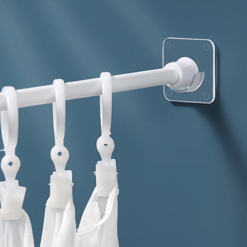 2 PCs No Punching Strong Wardrobe Hanging Rod Shower Curtain Rod Frame Bracket Hook Adjustable Transparent Wall Bracket
2 PCs No Punching Strong Wardrobe Hanging Rod Shower Curtain Rod Frame Bracket Hook Adjustable Transparent Wall Bracket