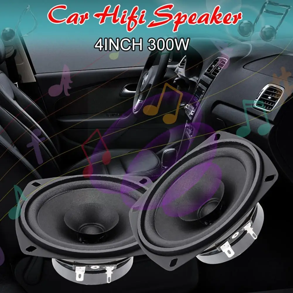 1 шт., автомобильный коаксиальный динамик, 12 В, 4 дюйма, 300 Вт
1 шт., автомобильный коаксиальный динамик, 12 В, 4 дюйма, 300 Вт