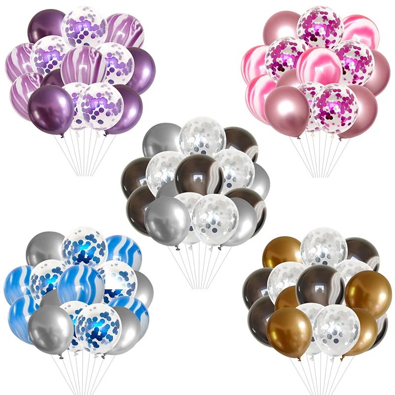 15pcs/lot Confetti Balloon with Agate Balloons Metal Latex Balloon Birthday Party Wedding Decoration Graduation Party Decoration
15pcs/lot Confetti Balloon with Agate Balloons Metal Latex Balloon Birthday Party Wedding Decoration Graduation Party Decoration