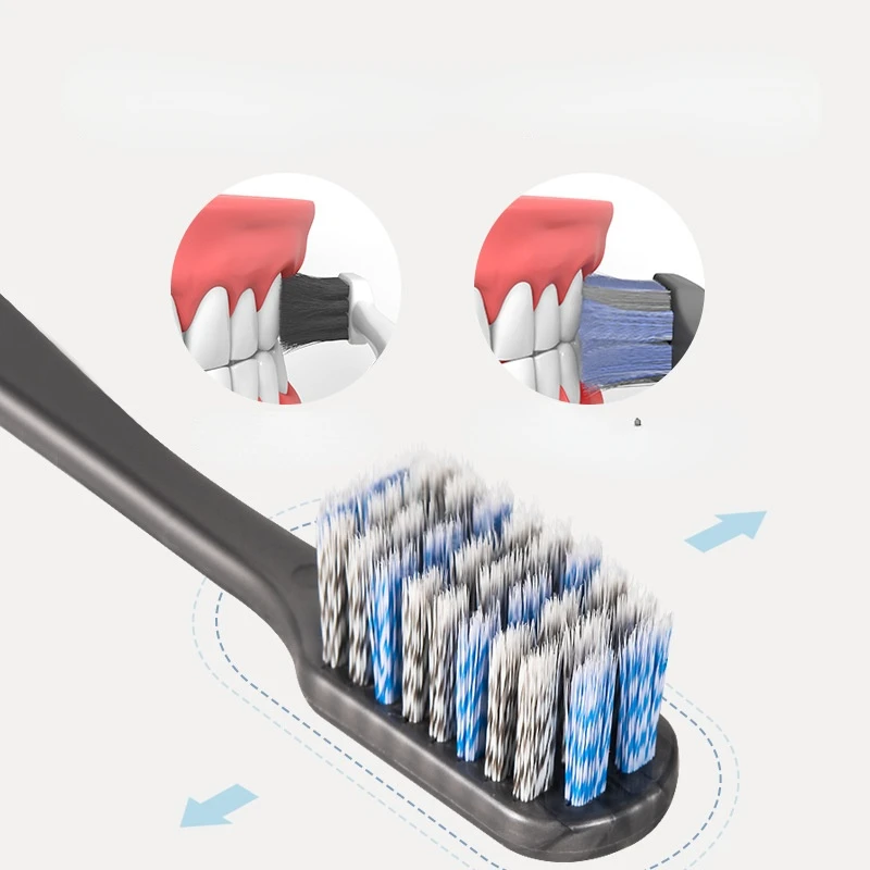 High Quality Soft Bristle Toothbrush Adult Silicone Nano Toothbrush Oral Care Nano Antibacterial Toothbrush
High Quality Soft Bristle Toothbrush Adult Silicone Nano Toothbrush Oral Care Nano Antibacterial Toothbrush