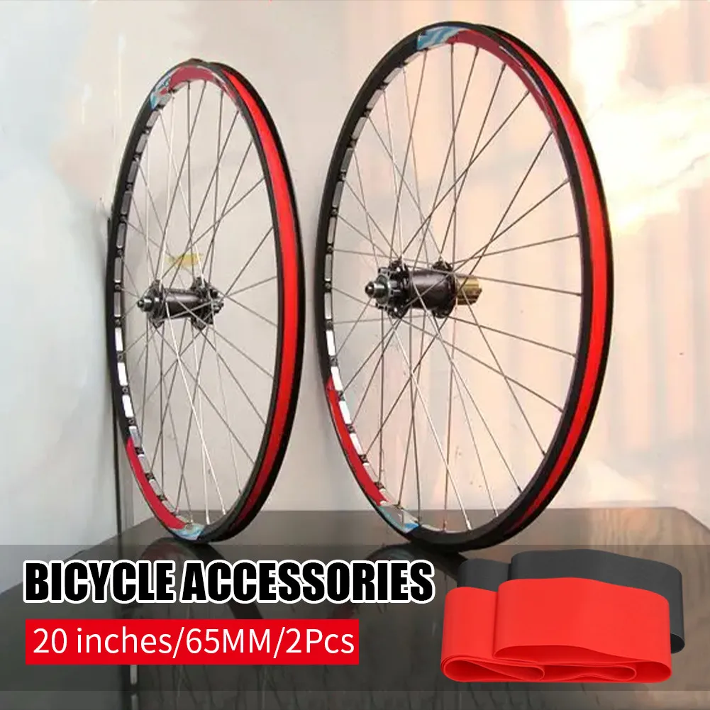 2Pcs Bicycle Tire Liner MTB Road Bike Puncture-Proof Lining Protective Belt Tyre Flat Protector Inner Tube Protection 20Inx65mm
2Pcs Bicycle Tire Liner MTB Road Bike Puncture-Proof Lining Protective Belt Tyre Flat Protector Inner Tube Protection 20Inx65mm