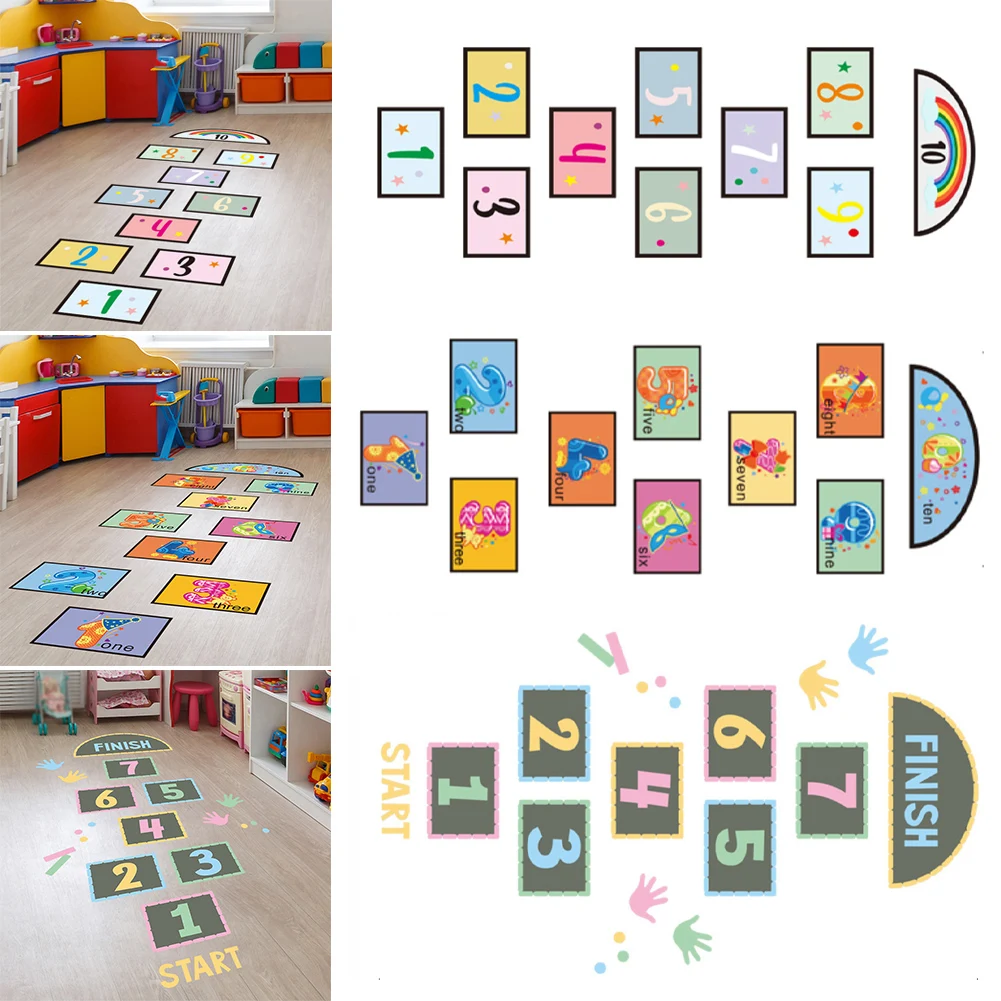 Cartoon Digital Grid Floor Stickers For Kids Children Game Hopscotch Jump Plaid Number Indoor Playroom Decals Room Home Decor
Cartoon Digital Grid Floor Stickers For Kids Children Game Hopscotch Jump Plaid Number Indoor Playroom Decals Room Home Decor