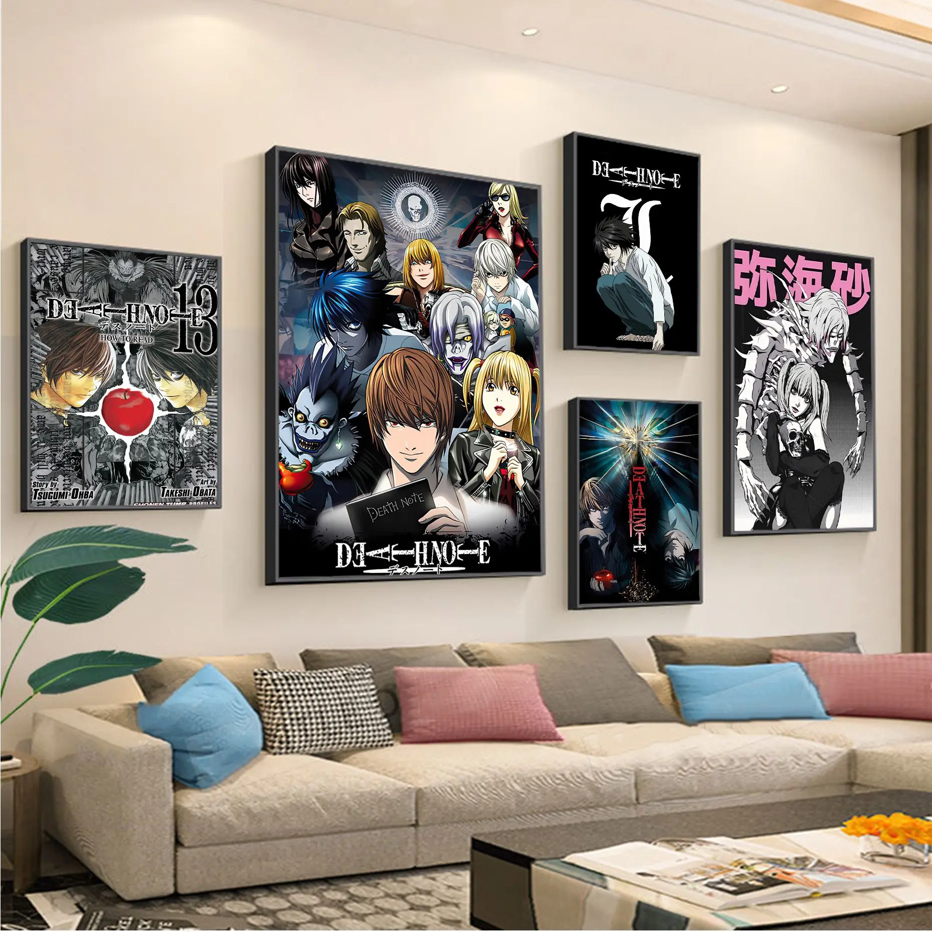 Japanese Anime DEATH NOTE Vintage Posters Sticky Whitepaper Prints Posters Artwork Home Decor
Japanese Anime DEATH NOTE Vintage Posters Sticky Whitepaper Prints Posters Artwork Home Decor