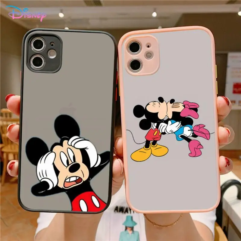 Disney Mickey Mouse Phone Case for iPhone X XR XS 7 8 Plus 11 12 13 pro MAX 13mini Translucent Matte Case
Disney Mickey Mouse Phone Case for iPhone X XR XS 7 8 Plus 11 12 13 pro MAX 13mini Translucent Matte Case