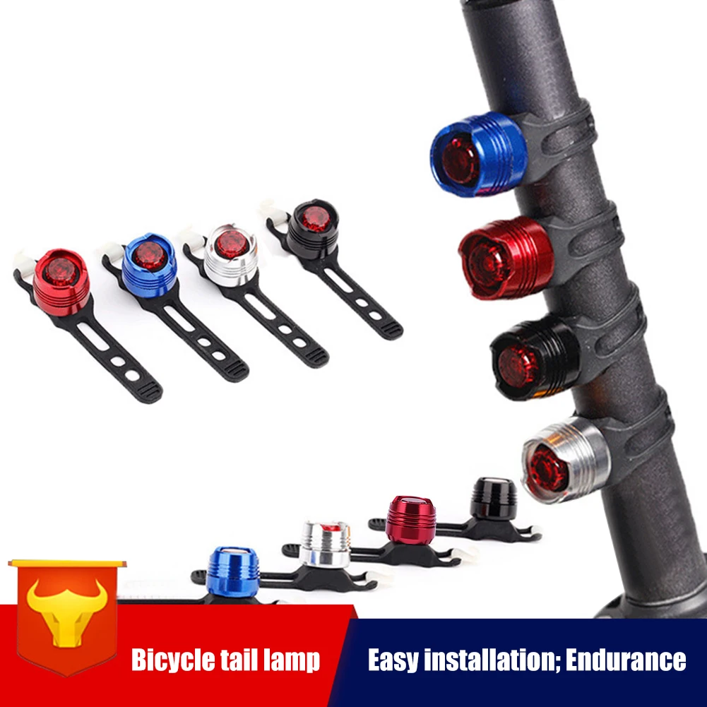 2pcs Bicycle Tail Rear Light Mountain Bike Aluminum Alloy Red Flashlights Safety Cycling Warning Taillight Lamp FLASH MODE Light
2pcs Bicycle Tail Rear Light Mountain Bike Aluminum Alloy Red Flashlights Safety Cycling Warning Taillight Lamp FLASH MODE Light
