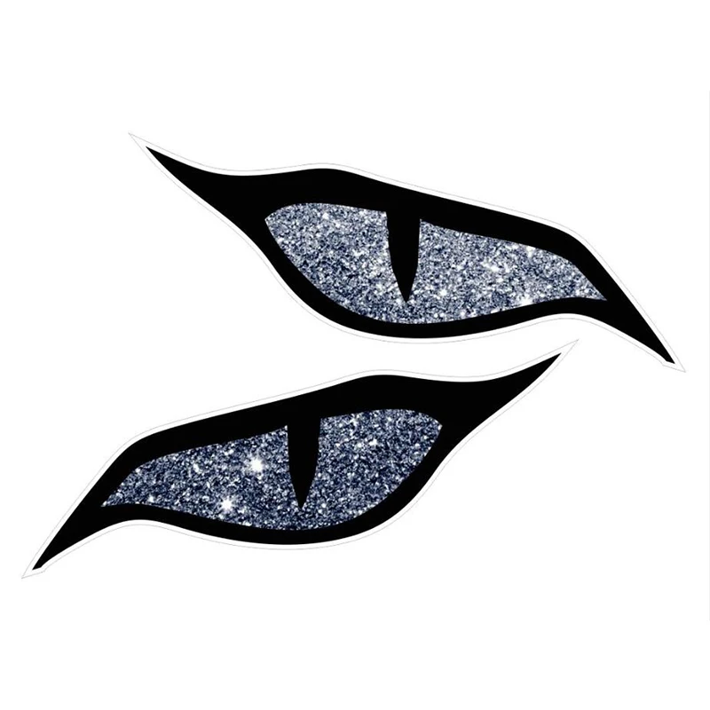 Interesting Large Pair of Evil Eyes Design Glitter Sparkle Effect Sticker for Car Biker Helmet PVC13x13cm
Interesting Large Pair of Evil Eyes Design Glitter Sparkle Effect Sticker for Car Biker Helmet PVC13x13cm