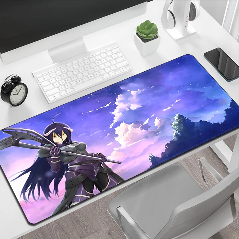 

Keyboard Pad Deskpad Xxl Mouse Mat Overlord Pc Gamer Accessories Anime Moused Computer Tables 900 × 400 Extended Mousepad Gaming