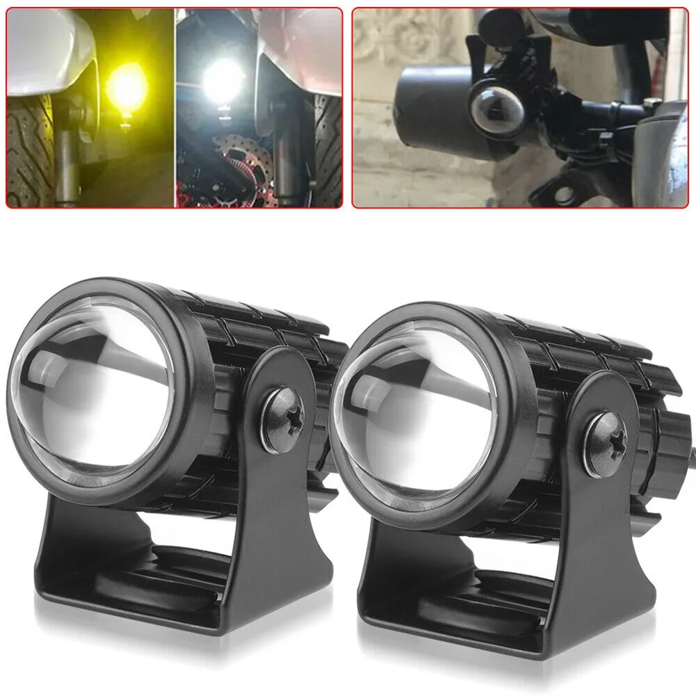 2X Dual Color Motorcycle Spotlight Foglight Headlight Yellow+White LED Driving Scooter ATV Corredor Del Café Auxiliary Spotlight
2X Dual Color Motorcycle Spotlight Foglight Headlight Yellow+White LED Driving Scooter ATV Corredor Del Café Auxiliary Spotlight
