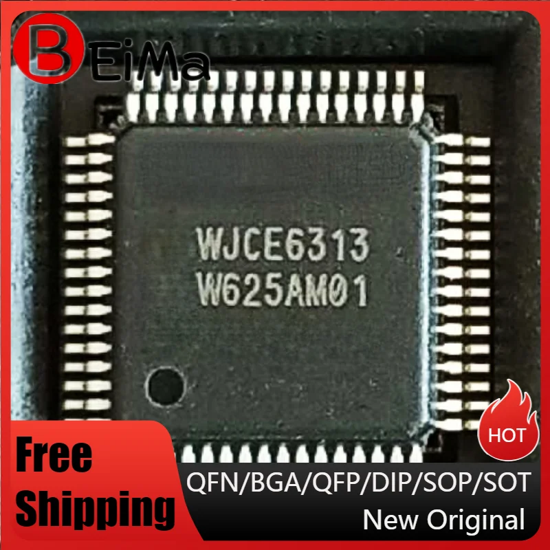 (5-10piece) WJCE6313 WJCE6313 QFP-64 Provide One-Stop Bom Distribution Order Spot Supply
(5-10piece) WJCE6313 WJCE6313 QFP-64 Provide One-Stop Bom Distribution Order Spot Supply