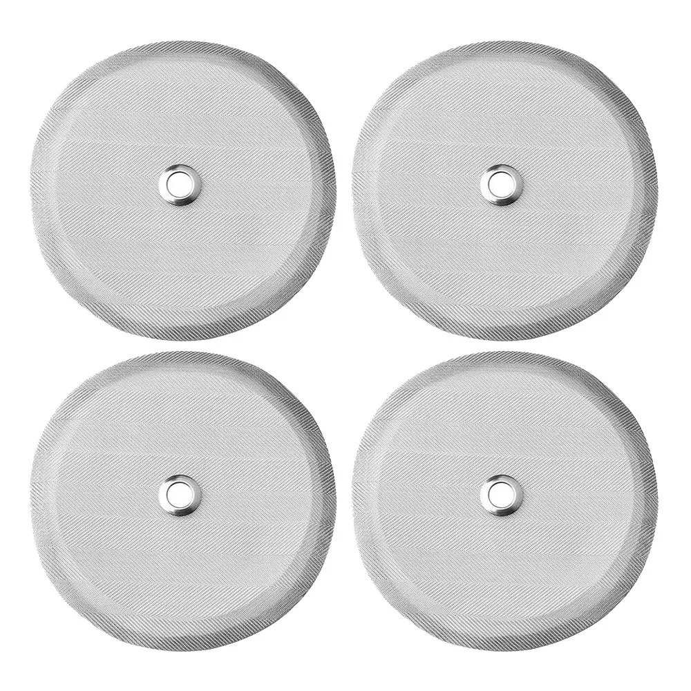 4 Pcs 4 in Stainless Steel Replacement Coffee Filter Mesh,for 1000 Ml ,8 Cup French Press Coffee Makers and Tea Machines
4 Pcs 4 in Stainless Steel Replacement Coffee Filter Mesh,for 1000 Ml ,8 Cup French Press Coffee Makers and Tea Machines