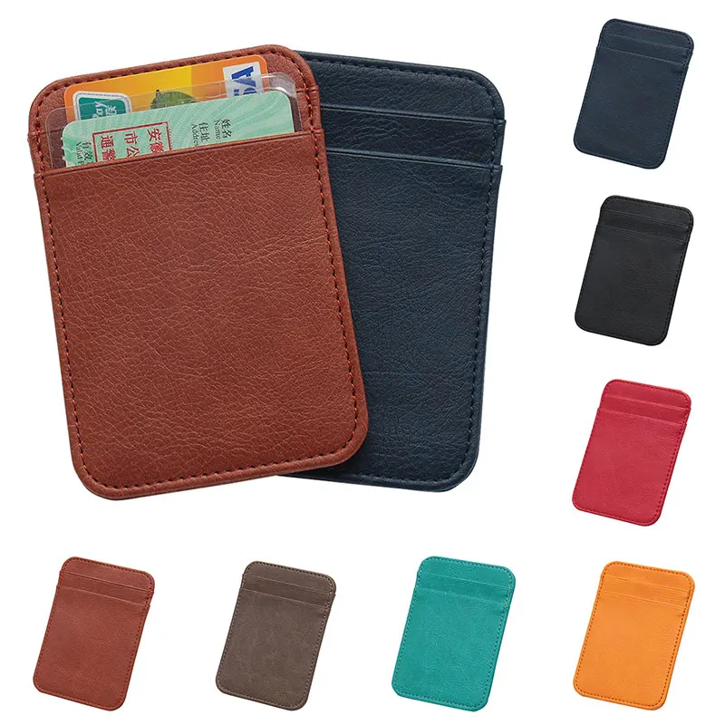 Mini PU Leather ID Business Card Holder Women Men Multi Slot Slim Solid Color Driver License Case Ticket Credit Card Bag
Mini PU Leather ID Business Card Holder Women Men Multi Slot Slim Solid Color Driver License Case Ticket Credit Card Bag