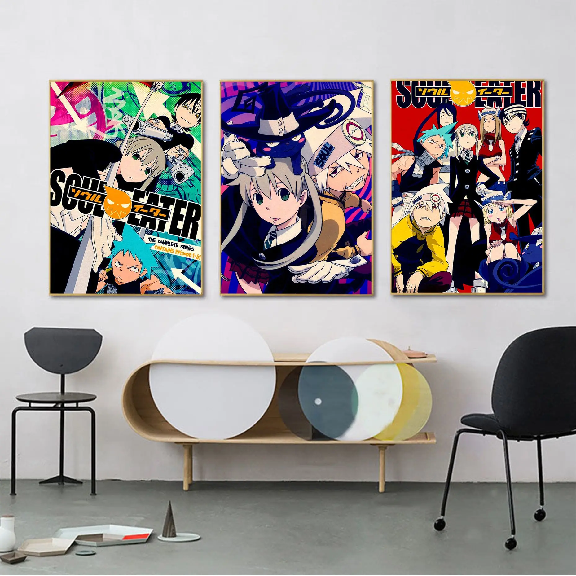 Classic Anime Soul Eater Vintage Posters Sticky Waterproof Paper Sticker Coffee House Bar Kawaii Room Decor
Classic Anime Soul Eater Vintage Posters Sticky Waterproof Paper Sticker Coffee House Bar Kawaii Room Decor