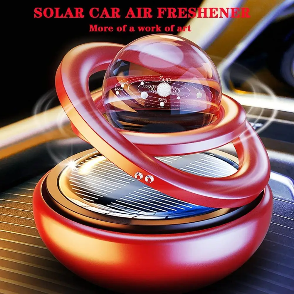Solar Air Purifier Car Air Freshener Double-ring Creative Autorotation Crystal Ornament Auto Interior Decoration Accessories
Solar Air Purifier Car Air Freshener Double-ring Creative Autorotation Crystal Ornament Auto Interior Decoration Accessories