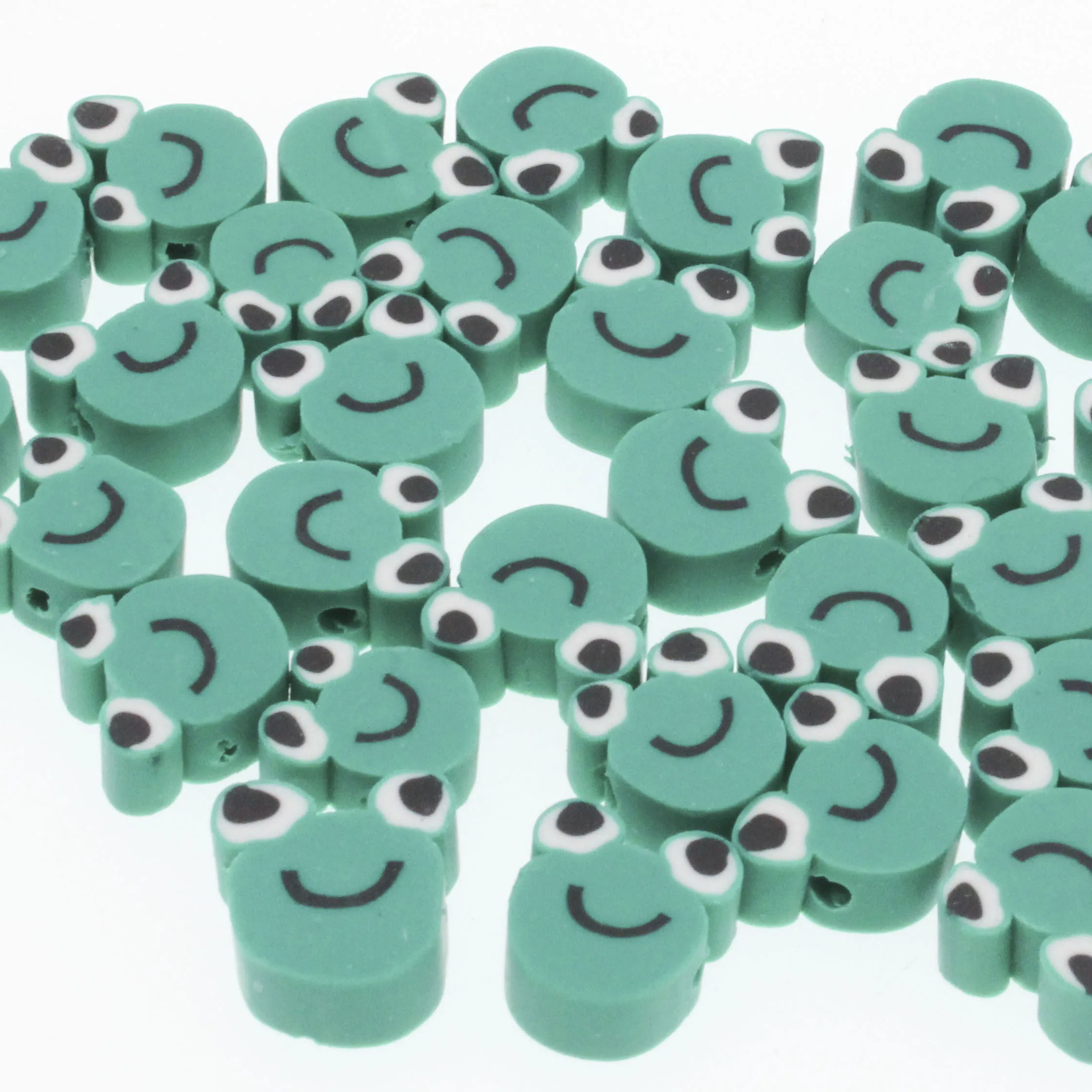 30/50/100pcs 10mm Cute Frog Beads Polymer Clay Beads Loose Spacer Beads For Jewelry Making DIY Bracelet Accessories
30/50/100pcs 10mm Cute Frog Beads Polymer Clay Beads Loose Spacer Beads For Jewelry Making DIY Bracelet Accessories