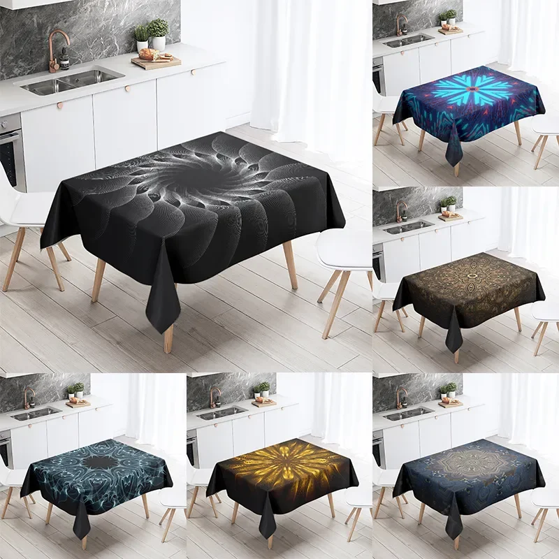 Psychedelic Geometric Tablecloth Waterproof Rectangular Tablecloth Wedding Restaurant Decor Kitchen Table Decor
Psychedelic Geometric Tablecloth Waterproof Rectangular Tablecloth Wedding Restaurant Decor Kitchen Table Decor