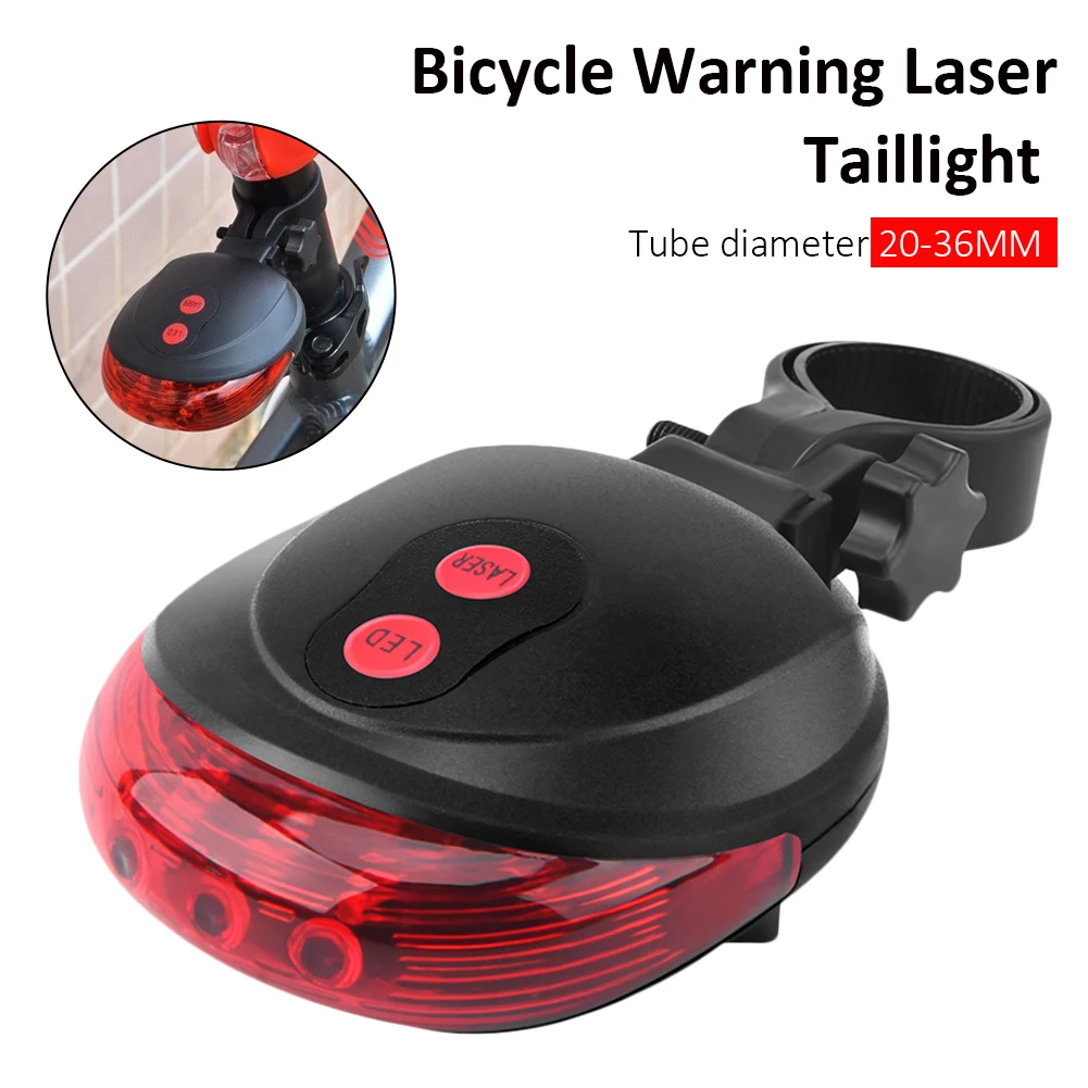 Bicycle Taillights LED Laser Safety Warning Flashing Lamp Waterproof Bike Rear Light Cycling Accessories
Bicycle Taillights LED Laser Safety Warning Flashing Lamp Waterproof Bike Rear Light Cycling Accessories