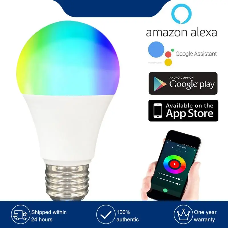 Светодиодная лампа Zigbee с голосовым управлением, умная лампа, умная жизнь, работает с Alexa Google Home Rgb
Светодиодная лампа Zigbee с голосовым управлением, умная лампа, умная жизнь, работает с Alexa Google Home Rgb