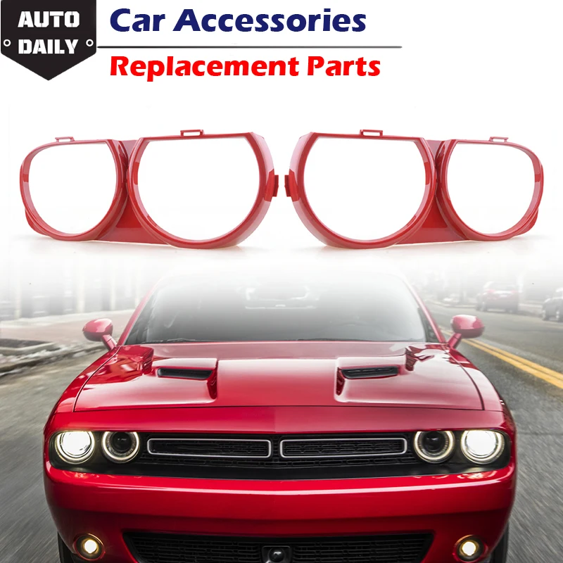 Декоративная рамка для передней фары автомобиля Dodge Challenger 2015-2021 68259053AB 68259052AB
Декоративная рамка для передней фары автомобиля Dodge Challenger 2015-2021 68259053AB 68259052AB