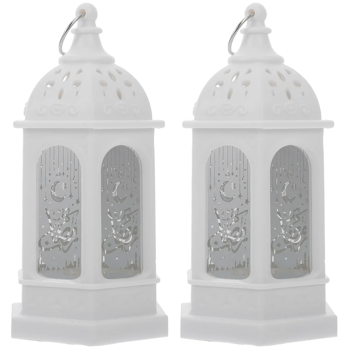 Set 2 Ramadan Lanterns Minimalistic Decor Lantern Holder Decorations Hanging Lantern Pp Eid Mubarak LED Lantern
Set 2 Ramadan Lanterns Minimalistic Decor Lantern Holder Decorations Hanging Lantern Pp Eid Mubarak LED Lantern