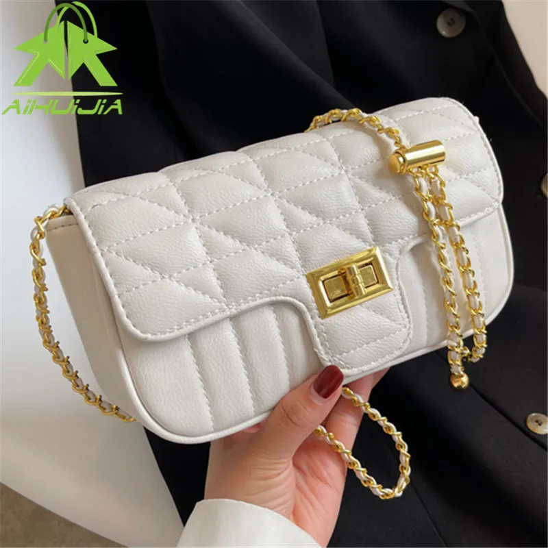 Fashion Women's Shoulder Bag Pu Leather Lingge Pattern Women's Crossbody Small Bag 2022 New Brand Designer Purse Handbags Sac
Fashion Women's Shoulder Bag Pu Leather Lingge Pattern Women's Crossbody Small Bag 2022 New Brand Designer Purse Handbags Sac