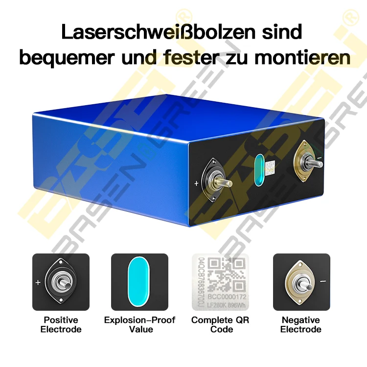 Lifepo4 280Ah Batterie Eu DE PL Warehouse Stock 3.2V Grade A Prismatische Lithium Zellen Lf280K Lifepo 4 280AH Lifepo4 Basen
Lifepo4 280Ah Batterie Eu DE PL Warehouse Stock 3.2V Grade A Prismatische Lithium Zellen Lf280K Lifepo 4 280AH Lifepo4 Basen