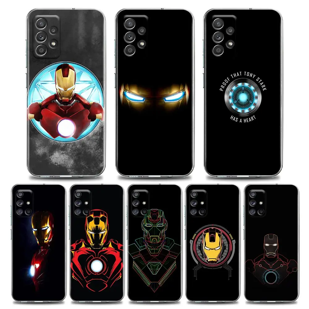 Clear Phone Case for Samsung A01 A02 A02s A11 A12 A21 S A31 A41 A32 A51 A71 A42 A52 A72 Silicone Cover Iron Man Marvel
Clear Phone Case for Samsung A01 A02 A02s A11 A12 A21 S A31 A41 A32 A51 A71 A42 A52 A72 Silicone Cover Iron Man Marvel