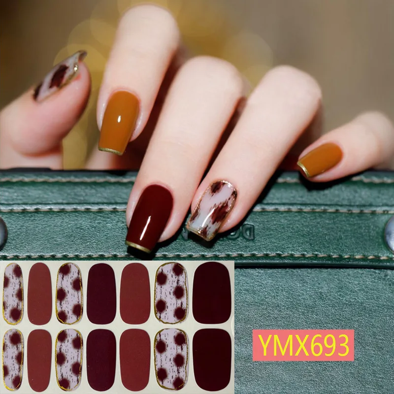 14PCS Nail Polish Film Nail Stickers Nail Stickers Full Stickers Autumn and Winter Leopard Print Nail Stickers Jewelry
14PCS Nail Polish Film Nail Stickers Nail Stickers Full Stickers Autumn and Winter Leopard Print Nail Stickers Jewelry