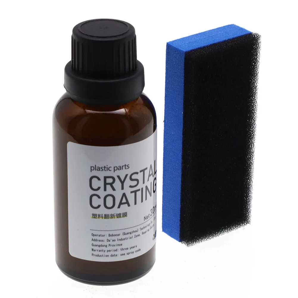2Pcs/1Set 30ml Plastic Refurbished Coating Agent With Sponge Panel Car Plastic Renovated Coating Agent Plastics Parts Refurbish
2Pcs/1Set 30ml Plastic Refurbished Coating Agent With Sponge Panel Car Plastic Renovated Coating Agent Plastics Parts Refurbish