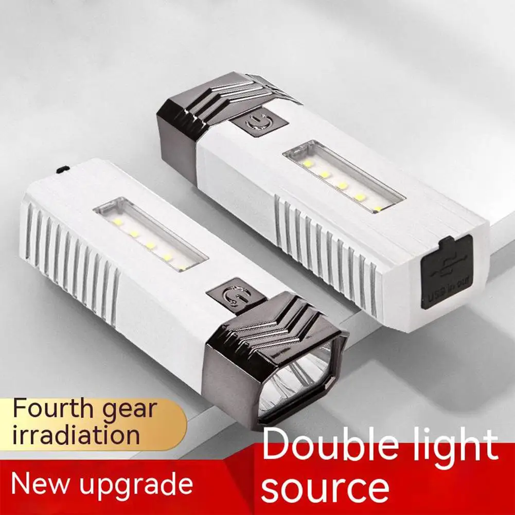 Outdoor Led Mini Flashlight Multifunctional Usb Rechargeable Cob Strong Light Bicycle Light Power Bank
Outdoor Led Mini Flashlight Multifunctional Usb Rechargeable Cob Strong Light Bicycle Light Power Bank