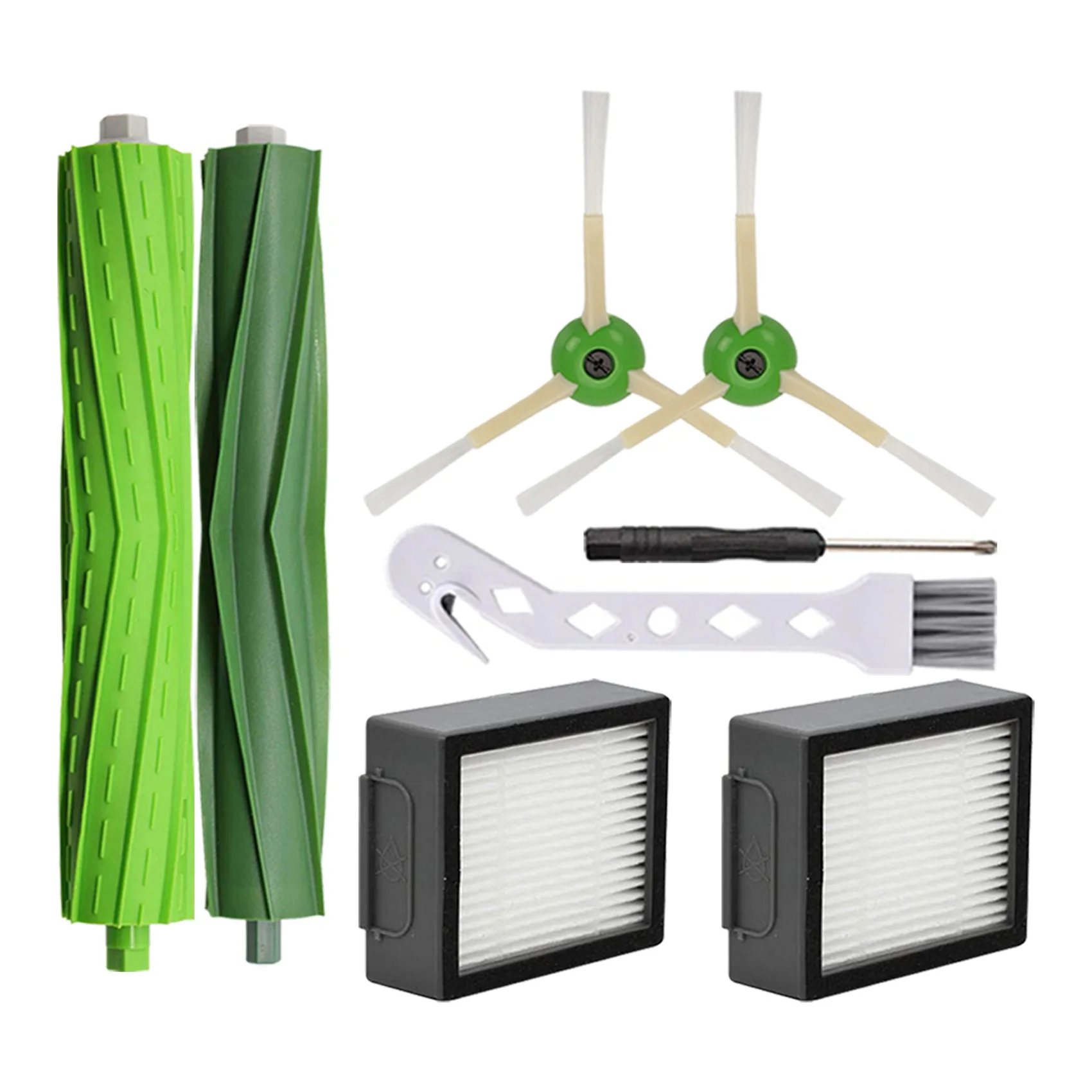 Сменные детали для робота-пылесоса iRobot Roomba I7 I4 I6 I8 J7 E5 E6 E7, основная боковая щетка, HEPA фильтр
Сменные детали для робота-пылесоса iRobot Roomba I7 I4 I6 I8 J7 E5 E6 E7, основная боковая щетка, HEPA фильтр