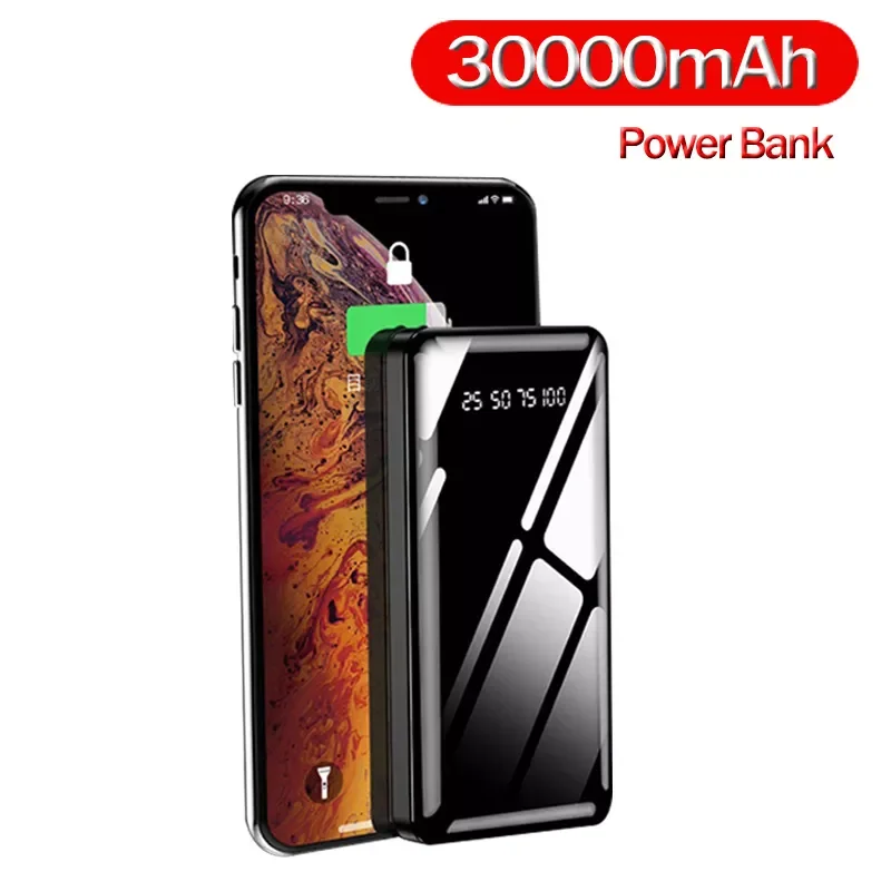 NEW2023 30000mAh power bank portable charger external battery for iPhone USB C power bank 30000 mAh power bank Poverbank
NEW2023 30000mAh power bank portable charger external battery for iPhone USB C power bank 30000 mAh power bank Poverbank