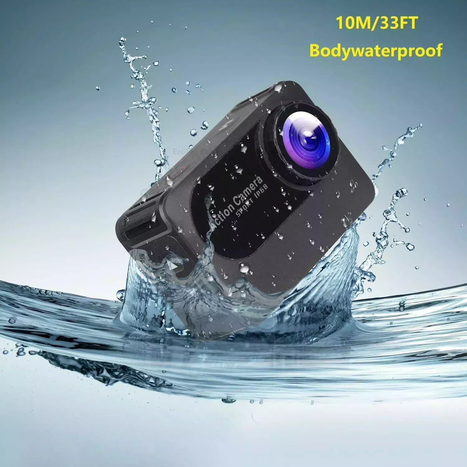 

Mini Action Camera Ultra HD WiFi 30FPS 2.0 Inch Screen 10M 150D Underwater Waterproof Camcorder Helmet Video Recording Sport Cam