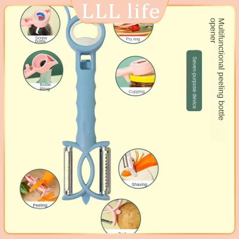 7 In 1 Labour-saving Colorful Multi-functional 7 In 1 Bottle Openers Stainless Peelers For The Skin Openable Cans
7 In 1 Labour-saving Colorful Multi-functional 7 In 1 Bottle Openers Stainless Peelers For The Skin Openable Cans