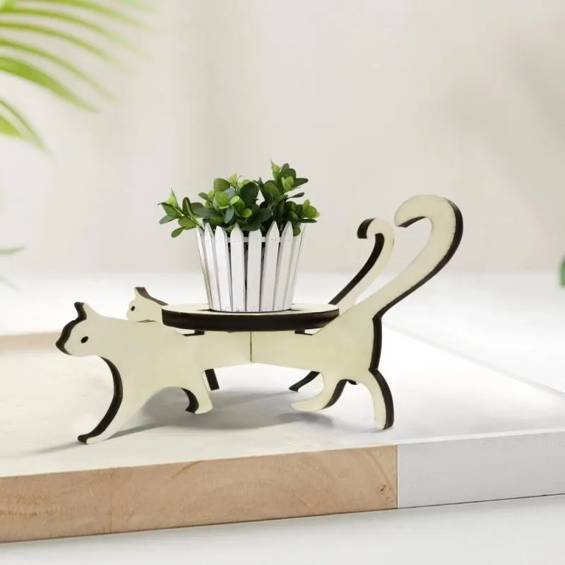 Mini Cat Flower Pot Holder Plant Stand Flowerpot Stand Floor-Standing Flower Pot Bonsai Holder Indoor Desktop Decor Flower Stand
Mini Cat Flower Pot Holder Plant Stand Flowerpot Stand Floor-Standing Flower Pot Bonsai Holder Indoor Desktop Decor Flower Stand