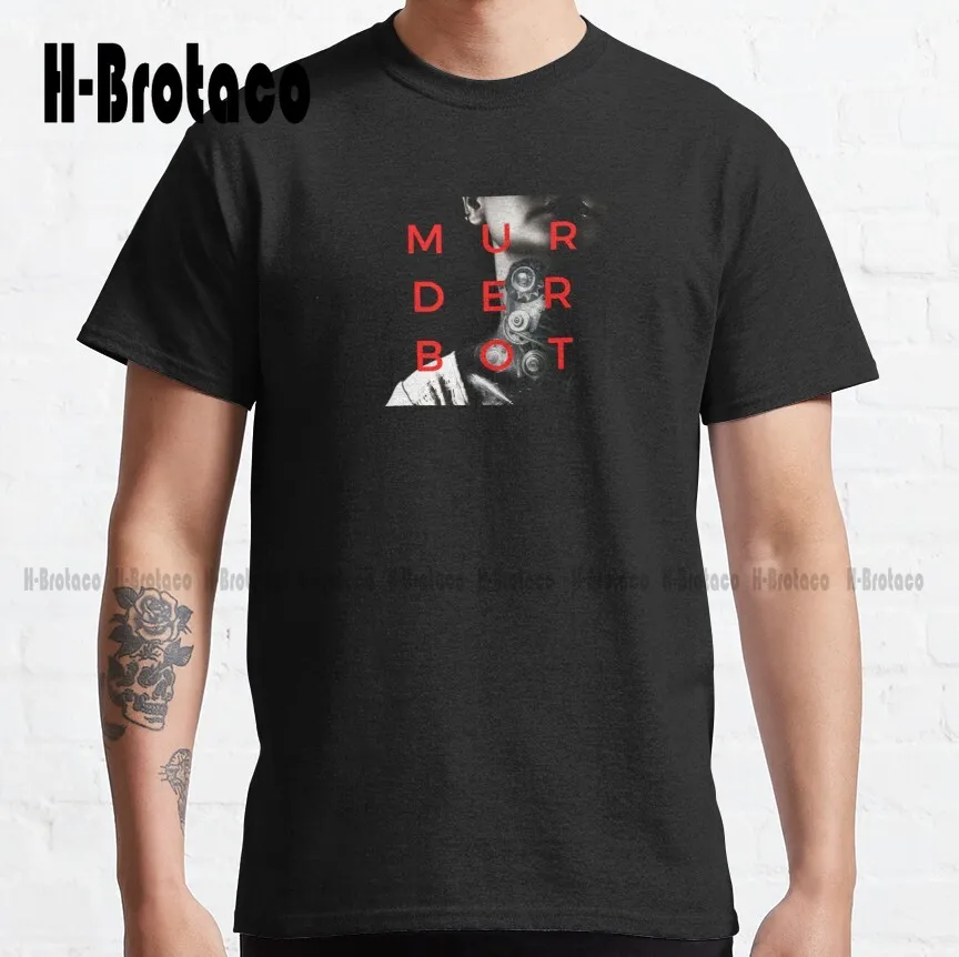 Murderbot Is Love Classic T-Shirt Collared Shirts For Women Cotton Outdoor Simple Vintag Casual Tee Shirts Xs-5Xl Custom Gift
Murderbot Is Love Classic T-Shirt Collared Shirts For Women Cotton Outdoor Simple Vintag Casual Tee Shirts Xs-5Xl Custom Gift
