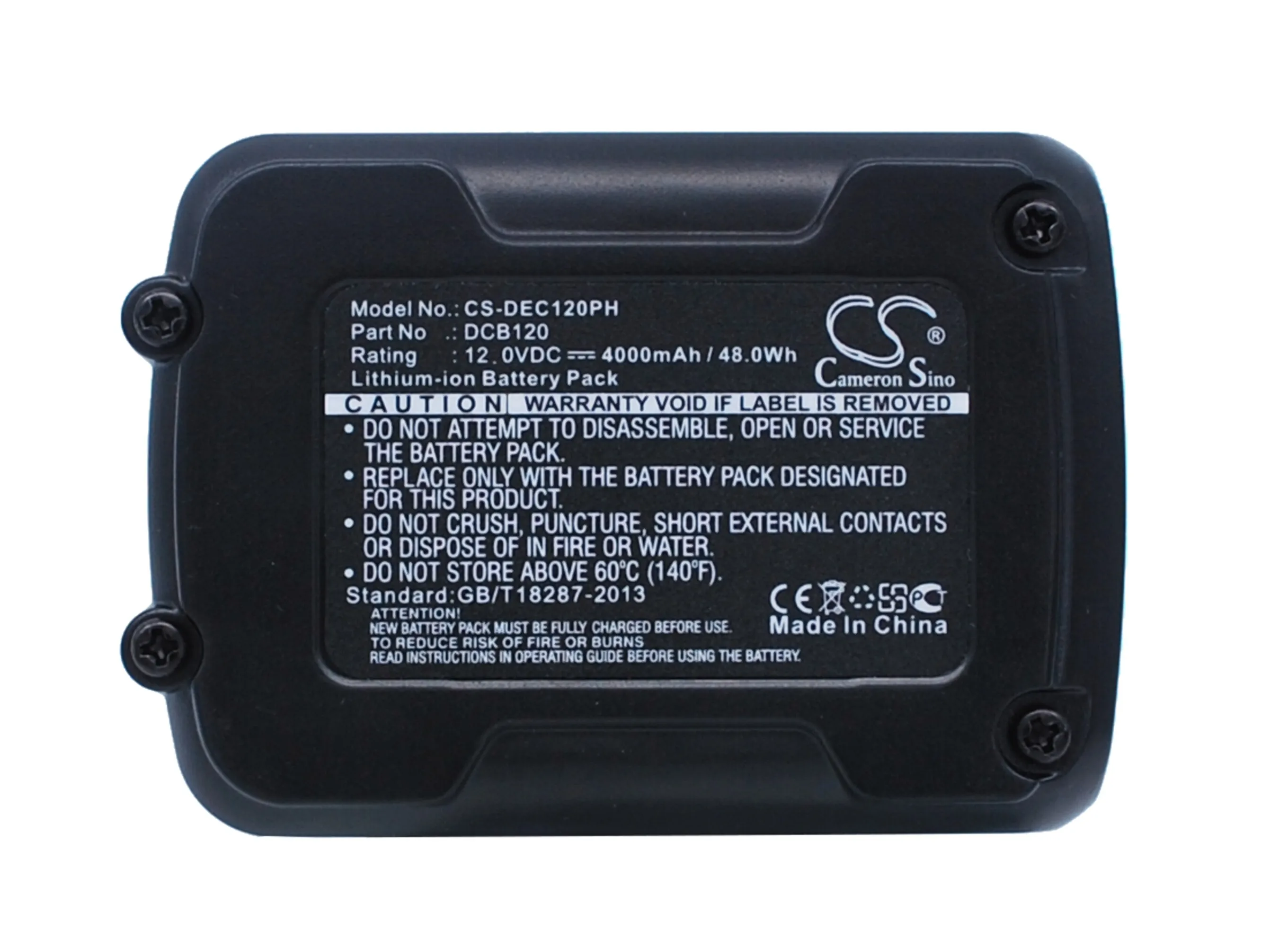 CS 4000mAh Battery for DeWalt DCB102 DCB105 DCB107 DCB112 DCB115 DCB118 DCB120 DCB121 DCB123 DCB125 DCB127 DCB180
CS 4000mAh Battery for DeWalt DCB102 DCB105 DCB107 DCB112 DCB115 DCB118 DCB120 DCB121 DCB123 DCB125 DCB127 DCB180