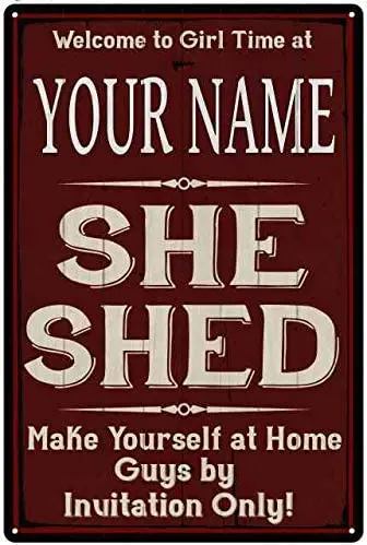 Персонализированные знаки с надписью She Shack, декоративные металлические украшения, Деревенское настенное искусство, Diva Den Lady пещера, винтажн...
Персонализированные знаки с надписью She Shack, декоративные металлические украшения, Деревенское настенное искусство, Diva Den Lady пещера, винтажн...