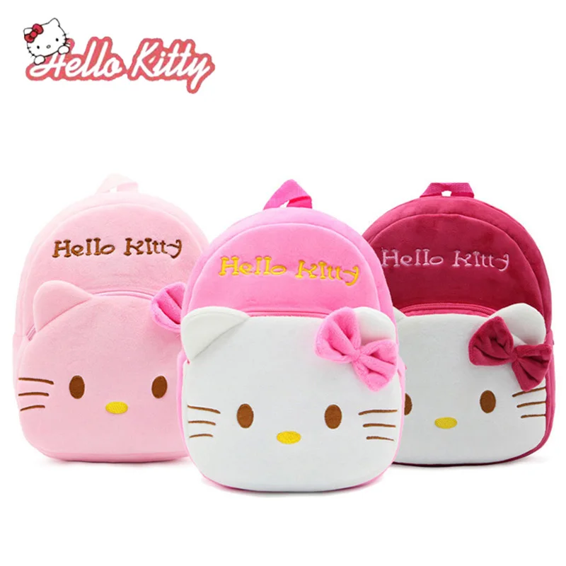 Kawaii Hello Kitty Children Plush Backpack Anime My Melody School Bag Cartoon Mini Kindergarten Knapsack Baby Prize for Girls
Kawaii Hello Kitty Children Plush Backpack Anime My Melody School Bag Cartoon Mini Kindergarten Knapsack Baby Prize for Girls