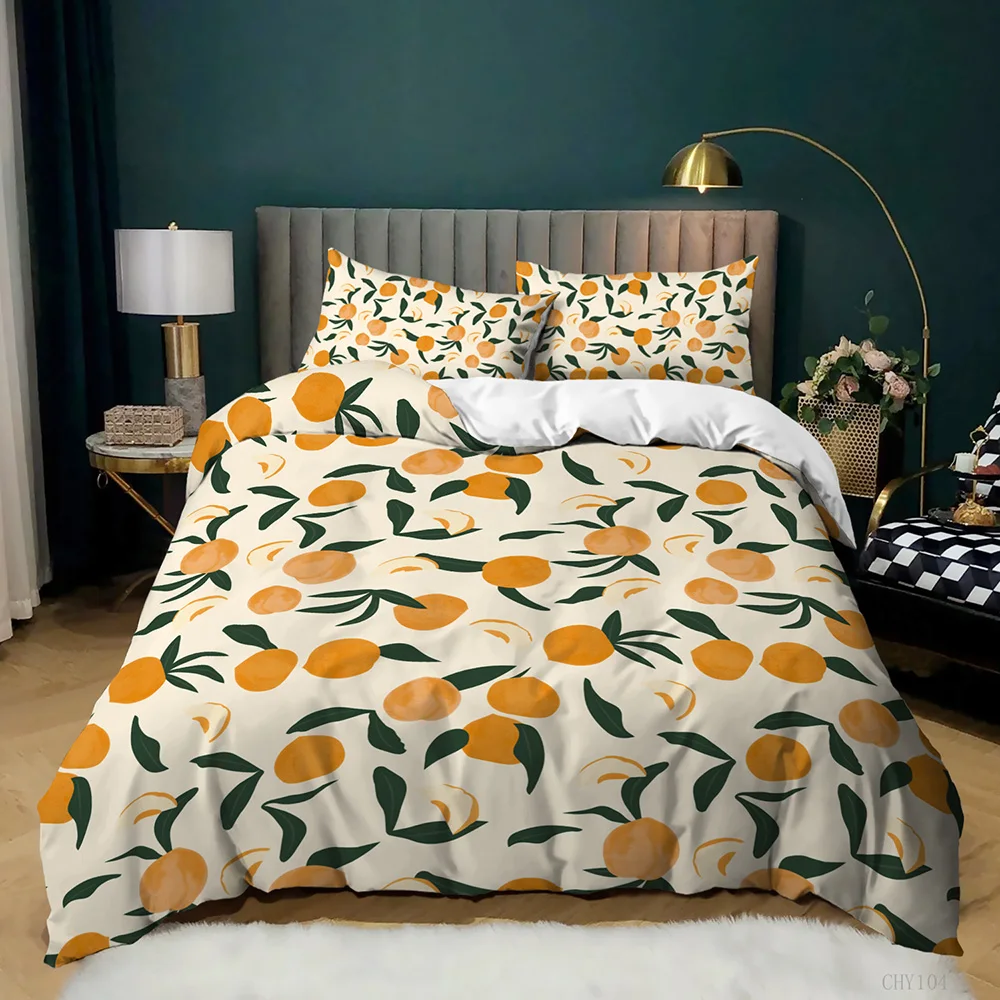 Peach Bedding Set King Size for Girl Teen Cute Fruit Duvet Cover Kawaii Fresh Peaches Comforter Cover Soft Polyester Quilt Cover
Peach Bedding Set King Size for Girl Teen Cute Fruit Duvet Cover Kawaii Fresh Peaches Comforter Cover Soft Polyester Quilt Cover