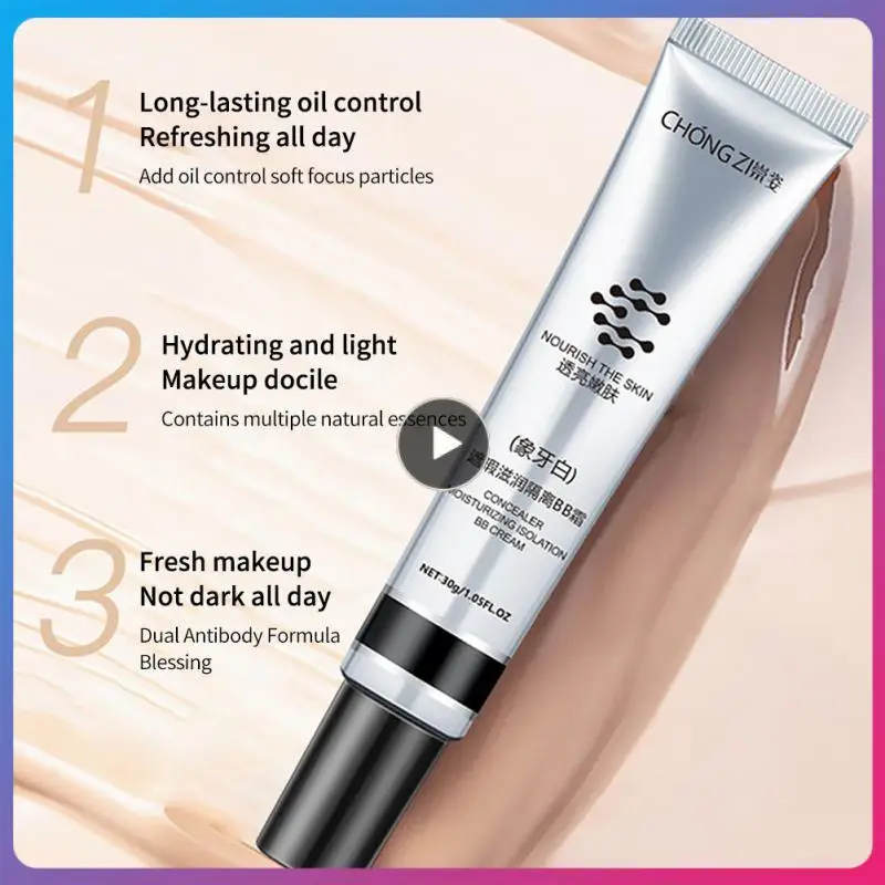 

Moisturizing Isolation BB Primer Moisturizing And Brightening Skin Tone Smooth Natural Concealer Foundation Face Makeup