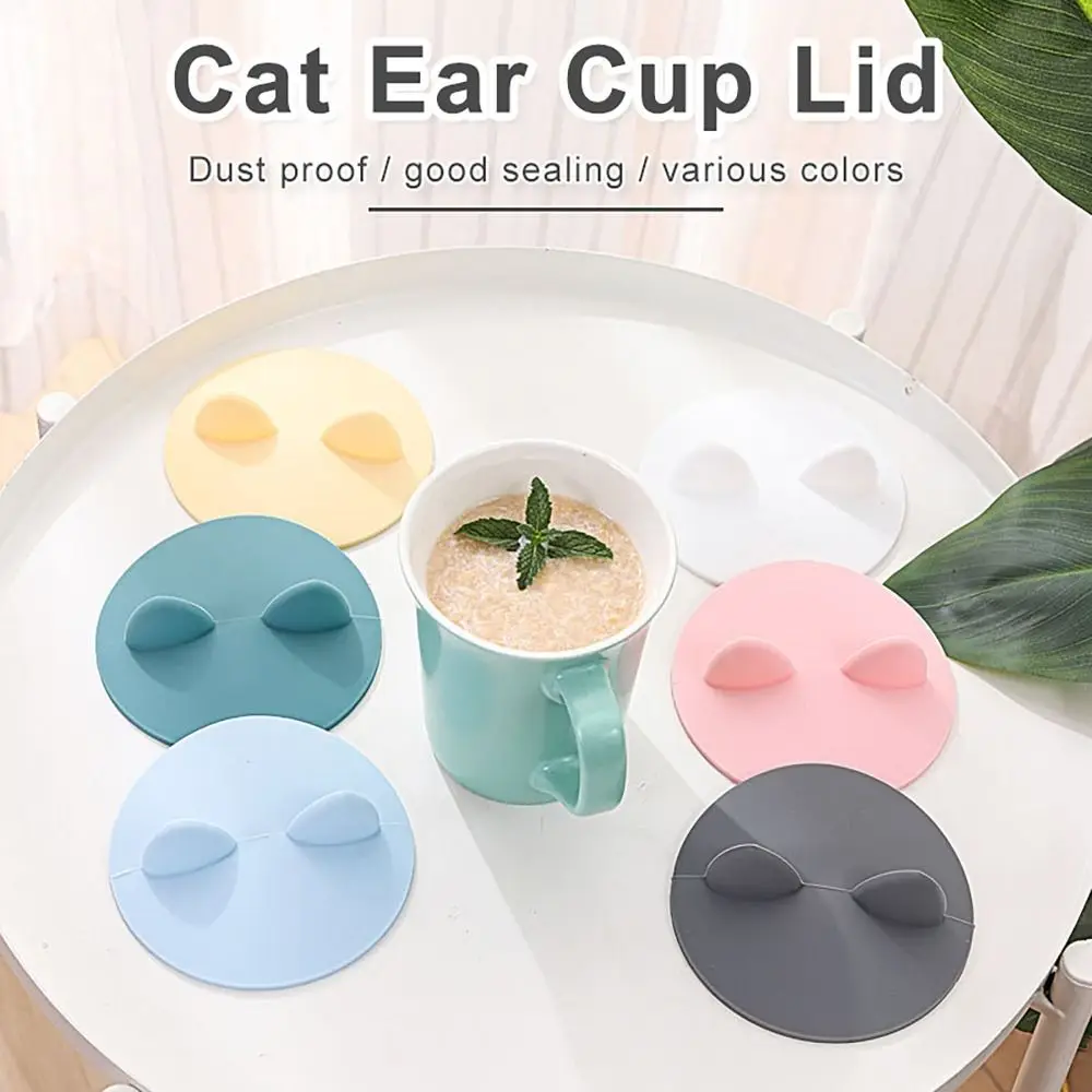 Универсальная силиконовая крышка для чашки с милым кошачьим ушком герметичная Герметичная крышка для кофейной кружки
Универсальная силиконовая крышка для чашки с милым кошачьим ушком герметичная Герметичная крышка для кофейной кружки